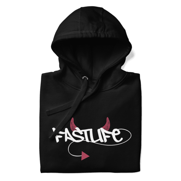 FAST DEMON - Hoodie [BLACK] - Image 3