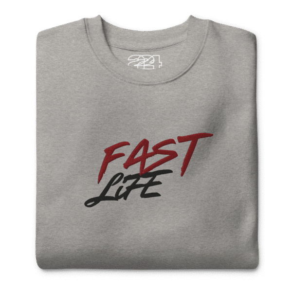 Fastlife Signature - Long Sleeve [Carbon Grey] - Image 3